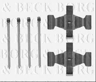 Borg & beck BBK1570 Комплект монтажний гальмівних колодок BBK1570: Купити в Україні - Добра ціна на EXIST.UA!