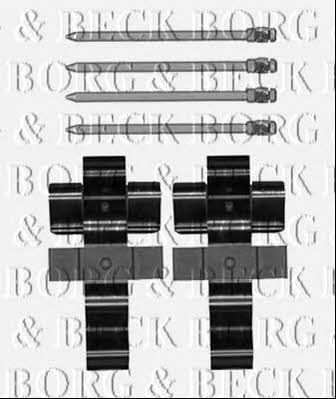 Borg & beck BBK1531 Комплект монтажний гальмівних колодок BBK1531: Купити в Україні - Добра ціна на EXIST.UA!