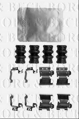 Borg & beck BBK1601 Комплект монтажний гальмівних колодок BBK1601: Приваблива ціна - Купити в Україні на EXIST.UA!