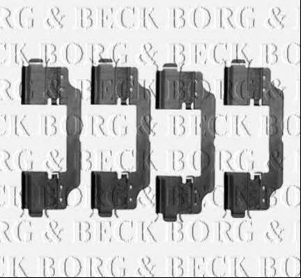 Borg & beck BBK1217 Комплект монтажний гальмівних колодок BBK1217: Купити в Україні - Добра ціна на EXIST.UA!