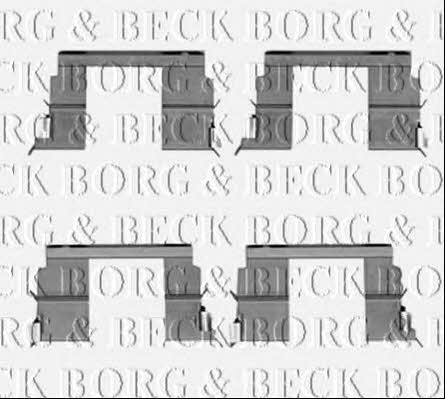 Borg & beck BBK1317 Комплект монтажний гальмівних колодок BBK1317: Купити в Україні - Добра ціна на EXIST.UA!