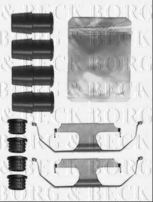 Borg & beck BBK1593 Комплект монтажний гальмівних колодок BBK1593: Купити в Україні - Добра ціна на EXIST.UA!