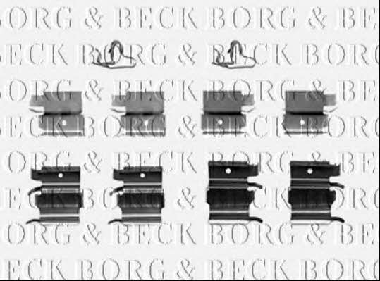 Borg & beck BBK1469 Комплект монтажний гальмівних колодок BBK1469: Купити в Україні - Добра ціна на EXIST.UA!