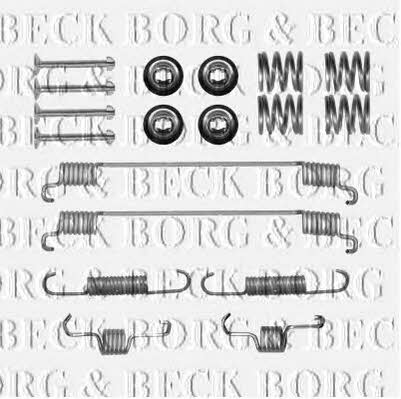Borg & beck BBK6163 Комплект монтажний гальмівних колодок BBK6163: Купити в Україні - Добра ціна на EXIST.UA!