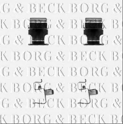 Borg & beck BBK1313 Комплект монтажний гальмівних колодок BBK1313: Купити в Україні - Добра ціна на EXIST.UA!