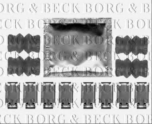Borg & beck BBK1259 Комплект монтажний гальмівних колодок BBK1259: Купити в Україні - Добра ціна на EXIST.UA!