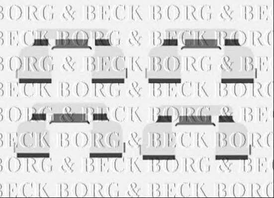 Borg & beck BBK1478 Комплект монтажний гальмівних колодок BBK1478: Купити в Україні - Добра ціна на EXIST.UA!