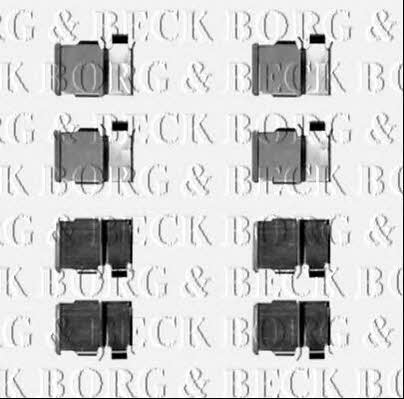 Borg & beck BBK1497 Комплект монтажний гальмівних колодок BBK1497: Купити в Україні - Добра ціна на EXIST.UA!