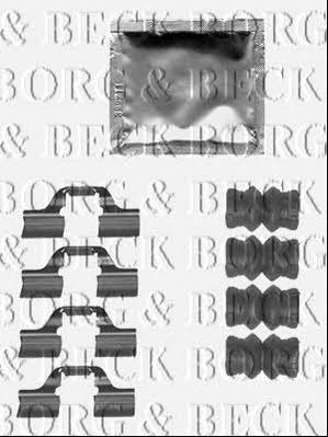 Borg & beck BBK1509 Комплект монтажний гальмівних колодок BBK1509: Купити в Україні - Добра ціна на EXIST.UA!