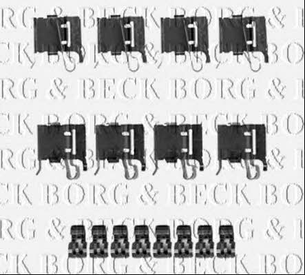 Borg & beck BBK1225 Комплект монтажний гальмівних колодок BBK1225: Купити в Україні - Добра ціна на EXIST.UA!
