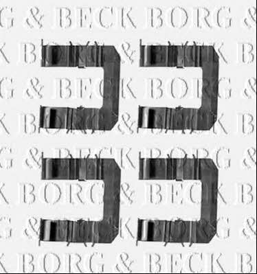 Borg & beck BBK1252 Комплект монтажний гальмівних колодок BBK1252: Купити в Україні - Добра ціна на EXIST.UA!