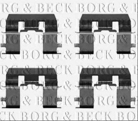 Borg & beck BBK1533 Комплект монтажний гальмівних колодок BBK1533: Купити в Україні - Добра ціна на EXIST.UA!