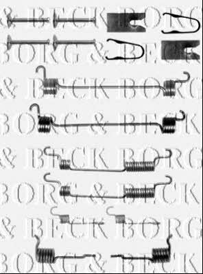 Borg & beck BBK6153 Комплект монтажний гальмівних колодок BBK6153: Купити в Україні - Добра ціна на EXIST.UA!