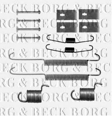 Borg & beck BBK6230 Комплект монтажний гальмівних колодок BBK6230: Купити в Україні - Добра ціна на EXIST.UA!