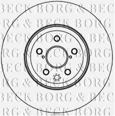 Borg & beck BBD5973S Диск гальмівний BBD5973S: Купити в Україні - Добра ціна на EXIST.UA!