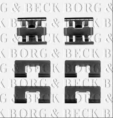Borg & beck BBK1485 Комплект монтажний гальмівних колодок BBK1485: Приваблива ціна - Купити в Україні на EXIST.UA!
