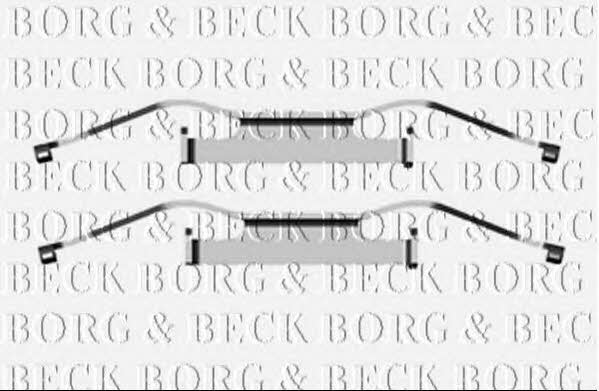 Borg & beck BBK1280 Комплект монтажний гальмівних колодок BBK1280: Купити в Україні - Добра ціна на EXIST.UA!