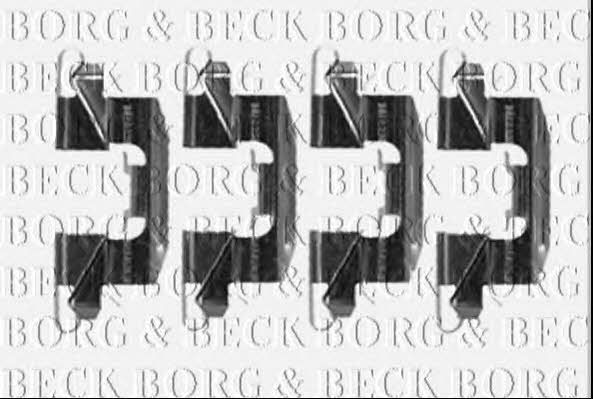 Borg & beck BBK1245 Комплект монтажний гальмівних колодок BBK1245: Купити в Україні - Добра ціна на EXIST.UA!