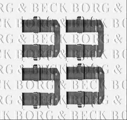 Borg & beck BBK1251 Комплект монтажний гальмівних колодок BBK1251: Купити в Україні - Добра ціна на EXIST.UA!