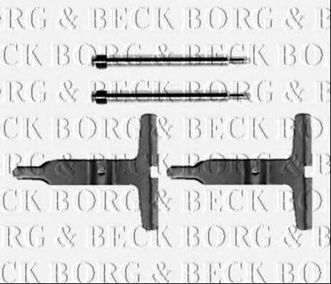 Borg & beck BBK1401 Комплект монтажний гальмівних колодок BBK1401: Купити в Україні - Добра ціна на EXIST.UA!