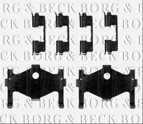 Borg & beck BBK1422 Комплект монтажний гальмівних колодок BBK1422: Купити в Україні - Добра ціна на EXIST.UA!