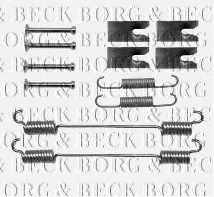 Borg & beck BBK6165 Комплект монтажний гальмівних колодок BBK6165: Купити в Україні - Добра ціна на EXIST.UA!