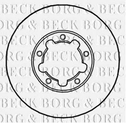 Borg & beck BBD5232 Диск гальмівний BBD5232: Приваблива ціна - Купити в Україні на EXIST.UA!