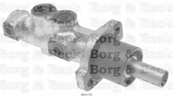 Borg & beck BBM4735 Циліндр гальмівний, головний BBM4735: Купити в Україні - Добра ціна на EXIST.UA!