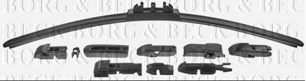 Borg & beck BW20F Щітка склоочисника безкаркасна 500 мм (20") BW20F: Купити в Україні - Добра ціна на EXIST.UA!