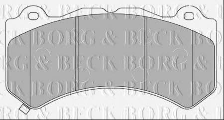 Borg & beck BBP2436 Гальмівні колодки, комплект BBP2436: Купити в Україні - Добра ціна на EXIST.UA!