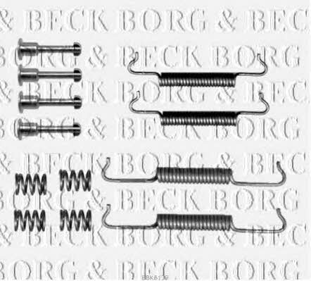 Borg & beck BBK6139 Комплект монтажний гальмівних колодок BBK6139: Купити в Україні - Добра ціна на EXIST.UA!