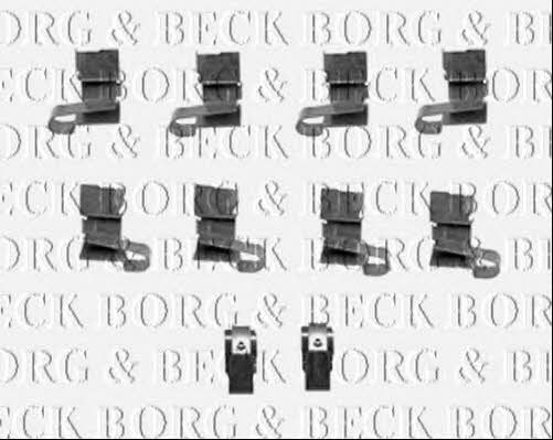 Borg & beck BBK1445 Комплект монтажний гальмівних колодок BBK1445: Купити в Україні - Добра ціна на EXIST.UA!