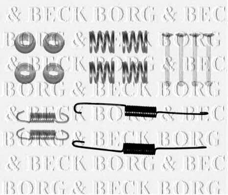 Borg & beck BBK6226 Комплект монтажний гальмівних колодок BBK6226: Купити в Україні - Добра ціна на EXIST.UA!
