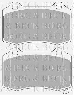 Borg & beck BBP2433 Гальмівні колодки, комплект BBP2433: Купити в Україні - Добра ціна на EXIST.UA!