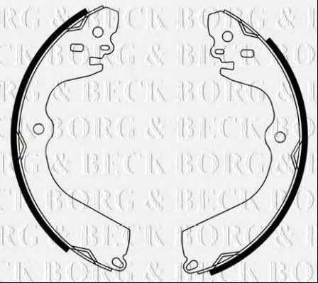 Borg & beck BBS6495 Колодки гальмівні барабанні, комплект BBS6495: Купити в Україні - Добра ціна на EXIST.UA!