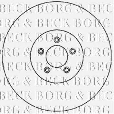 Borg & beck BBD4731 Диск гальмівний передній вентильований BBD4731: Купити в Україні - Добра ціна на EXIST.UA!