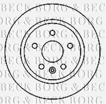 Borg & beck BBD4798 Диск гальмівний задній невентильований BBD4798: Купити в Україні - Добра ціна на EXIST.UA!