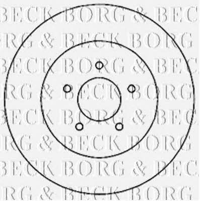 Borg & beck BBD5146 Диск гальмівний задній вентильований BBD5146: Купити в Україні - Добра ціна на EXIST.UA!