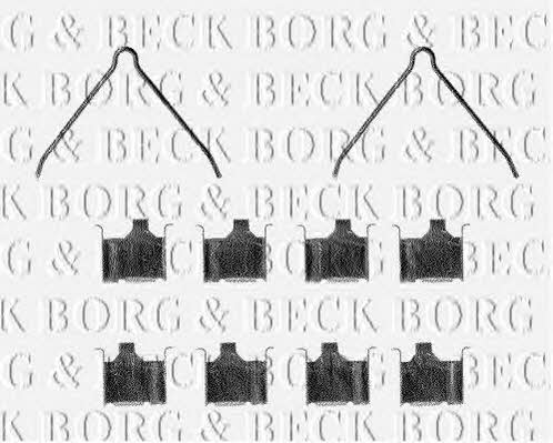 Borg & beck BBK1081 Комплект монтажний гальмівних колодок BBK1081: Купити в Україні - Добра ціна на EXIST.UA!