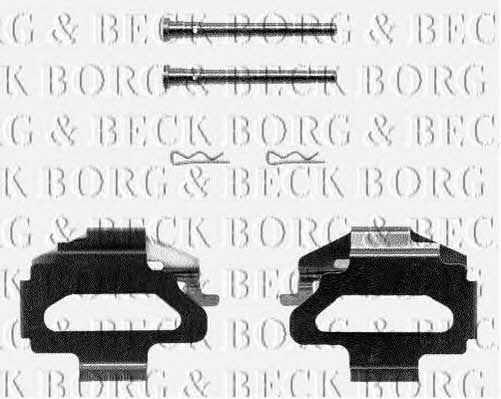 Borg & beck BBK1125 Комплект монтажний гальмівних колодок BBK1125: Купити в Україні - Добра ціна на EXIST.UA!
