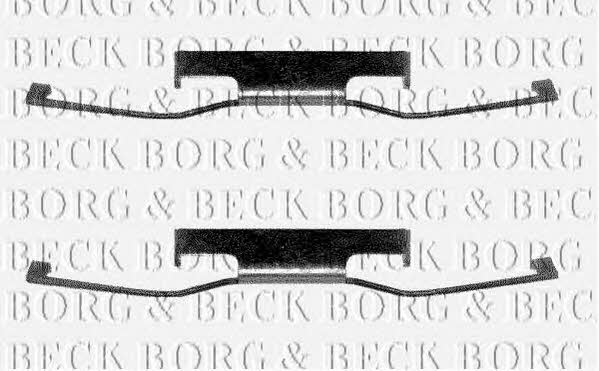 Borg & beck BBK1154 Комплект монтажний гальмівних колодок BBK1154: Купити в Україні - Добра ціна на EXIST.UA!