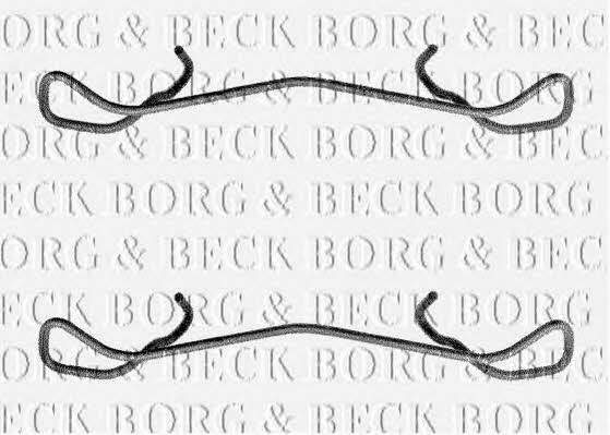 Borg & beck BBK1170 Комплект монтажний гальмівних колодок BBK1170: Купити в Україні - Добра ціна на EXIST.UA!
