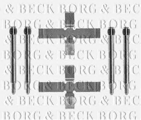 Borg & beck BBK1193 Комплект монтажний гальмівних колодок BBK1193: Купити в Україні - Добра ціна на EXIST.UA!
