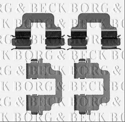 Borg & beck BBK1211 Комплект монтажний гальмівних колодок BBK1211: Купити в Україні - Добра ціна на EXIST.UA!