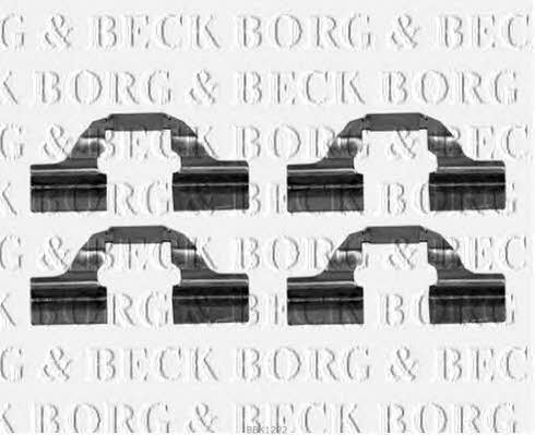 Borg & beck BBK1222 Комплект монтажний гальмівних колодок BBK1222: Купити в Україні - Добра ціна на EXIST.UA!