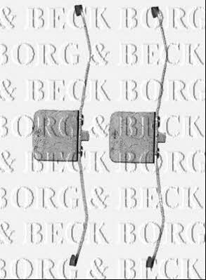 Borg & beck BBK1226 Комплект монтажний гальмівних колодок BBK1226: Купити в Україні - Добра ціна на EXIST.UA!