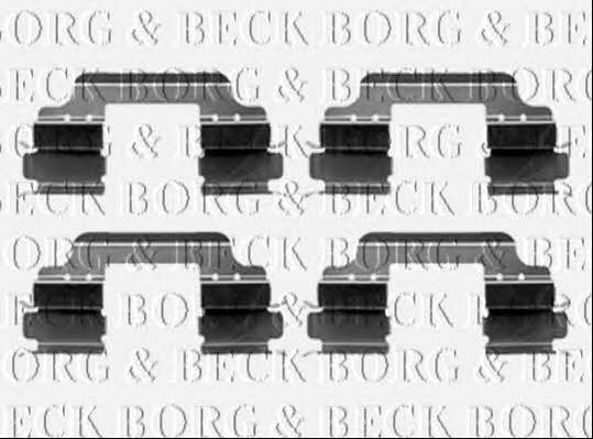 Borg & beck BBK1237 Комплект монтажний гальмівних колодок BBK1237: Купити в Україні - Добра ціна на EXIST.UA!