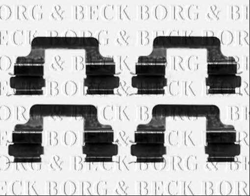 Borg & beck BBK1241 Комплект монтажний гальмівних колодок BBK1241: Купити в Україні - Добра ціна на EXIST.UA!