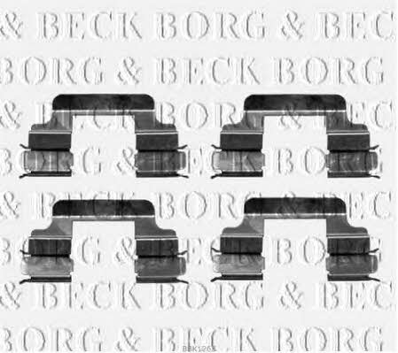 Borg & beck BBK1263 Комплект монтажний гальмівних колодок BBK1263: Купити в Україні - Добра ціна на EXIST.UA!