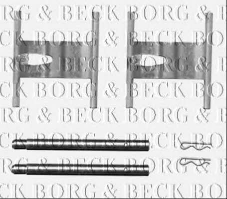 Borg & beck BBK1327 Комплект монтажний гальмівних колодок BBK1327: Купити в Україні - Добра ціна на EXIST.UA!